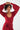 Burgundy Red Balloon Sleeve Knit Sweater Dress Womens Clothing Store