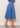 Full Swing Elastic Waist Denim Midi Skirt for Women