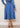 Full Swing Elastic Waist Denim Midi Skirt for Woman