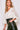 Ivory Balloon Sleeve Corded Lace Top for Women