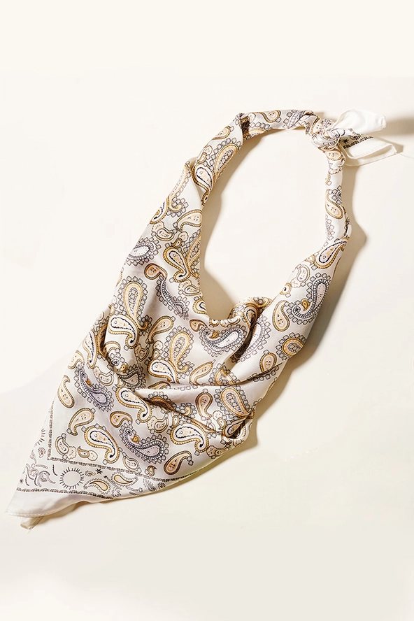 Paisley Square Printed Scarf accessories for women