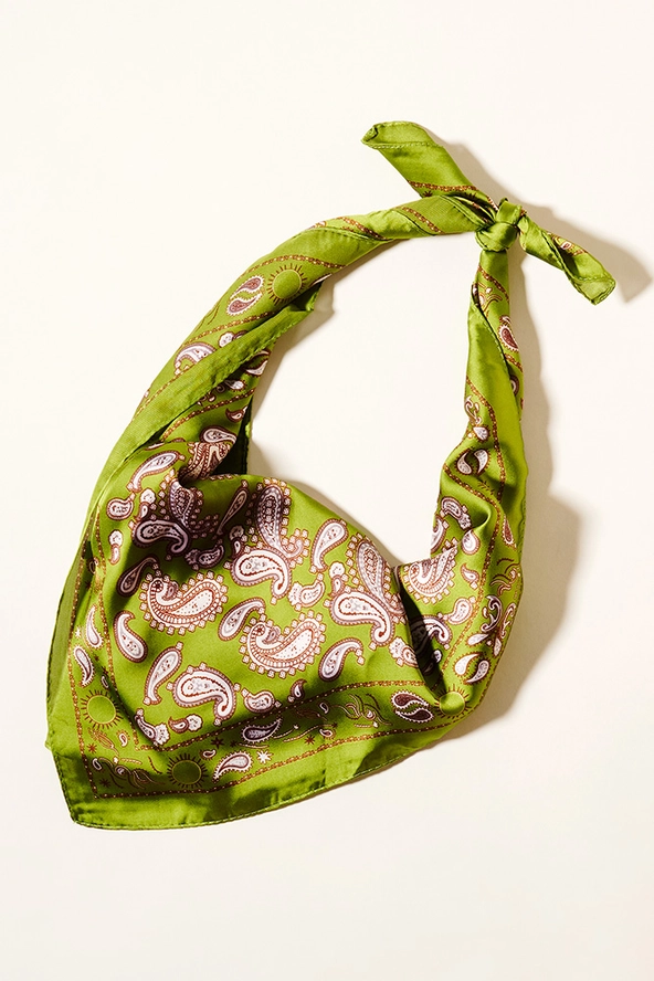 Paisley Square Printed Scarf accessories for women