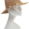 Pearl Decorated Fedora Hat Accessory