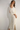 Creamy White Belted One Shoulder Midi Dress for special occasions
