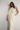 Creamy White Belted One Shoulder Midi Dress for special occasions