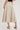 Sand Vegan Faux Leather Flare Midi Skirt