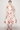 Floral Fit and Flare Puff Sleeves Midi Special Occasion Dress