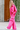 Velvet Cargo Magenta Pink Pant Set for women