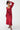 Burgundy Red Balloon Sleeve Knit Sweater Dress Womens Clothing Store