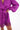 Grape Purple Fringe Wrap Dress