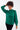 Emerald Green Sequin Top Womens Clothing