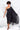 Black One Shoulder Fringe Dress