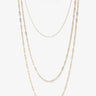 Gold Layered Linked Necklace