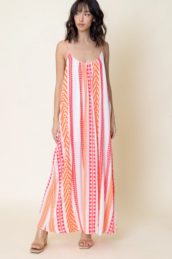 Verano Embroidered Maxi Dress sundress for women