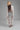 High Low Medallion Crochet Top for women in ivory