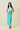 Color Blocked Cutout Maxi Dress in spearmint turquoise blue vacation dresses