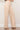Sand Beige Stretch High Rise Wide Leg Denim Jeans for Woman