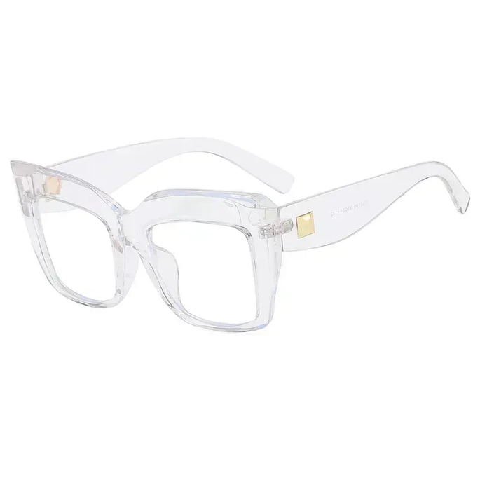 Clear Acrylic Oversized Glasses
