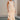 Front view of cream fringe sweater knit midi tank dress