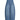 Front view of high rise barrel leg wide leg jeans