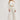 Ivory off shoulder knit jumpsuit front view