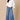 Front view of ivory tie back batwing sleeve top