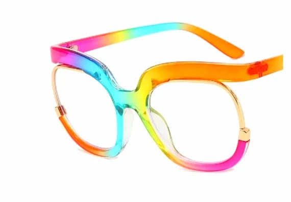 Rainbow Oversized Glasses