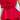 Candy Red Strapless Scuba Dress