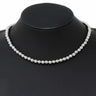 Ball Beaded Silver Necklace womens accessories and jewelry