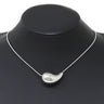 Silver Teardrop Pendant Necklace Womens accessories