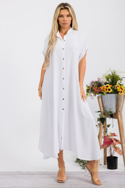 white button down dress Laurie Cream Mini Medium | Women's Online Boutique | Boho Chic Style White Eyelet Broderie Button Down