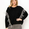 You Betta Glow Fringe Sweater