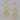 Gold Embellished Filigree Drop Earrings