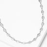 The Guch Linked Silver Necklace `