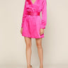 Cute in Pink Blazer Dress