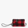 Crossbody Expandable Checkered Clutch