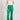 Weezie D Kelly Green Stretch High Waist Trouser Pants have a slight flare hem, hidden front zipper, belt loops, and two back pockets. Featuring a nice streamline silhouette and the color is the perfect bottom pop to go with any neutral or printed top. Comfortably bend and move with the stretch of these pants to compliment your curves. Cotton and Spandex blended pants in Kelly Green. 