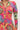 Pink Printed Avant Garde Stretch Top