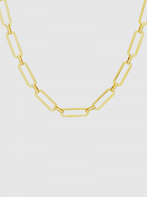 Get Linked Gold Necklace