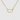 Gold Carabiner Chain Choker Necklace